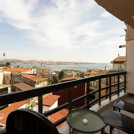 2 Bedroom W. Balcony And Sea View @ Cihangir No:5 * Istambul